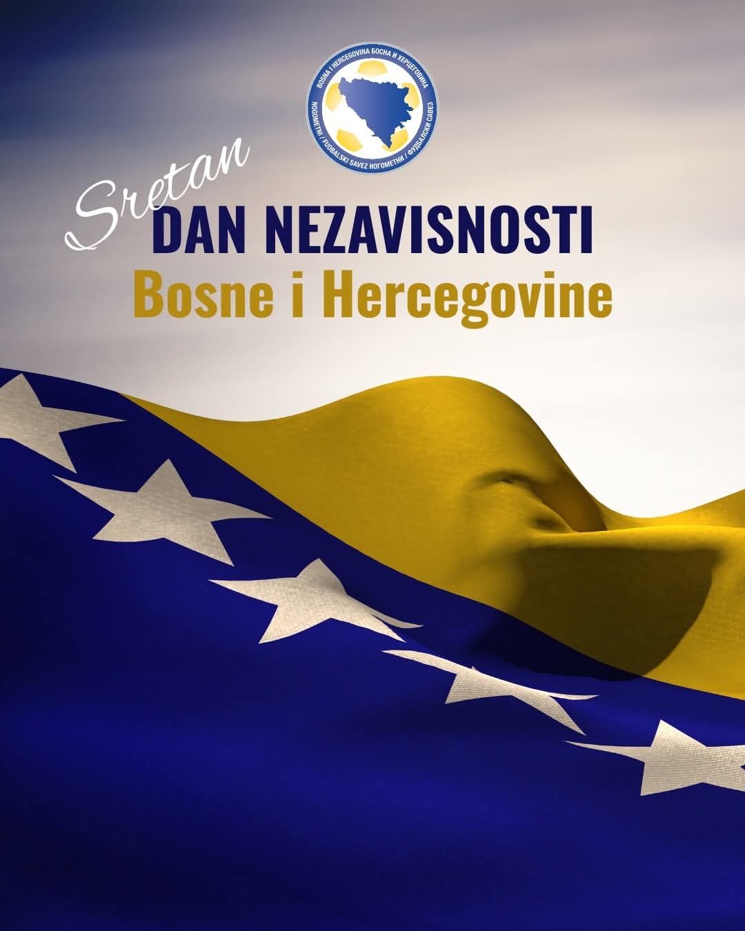 Džemidžić u ime Fudbalskog saveza BiH čestitao Dan nezavisnosti BiH